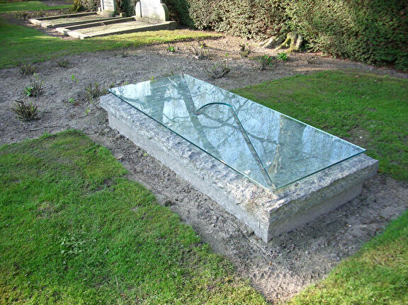 Grafzerk glas